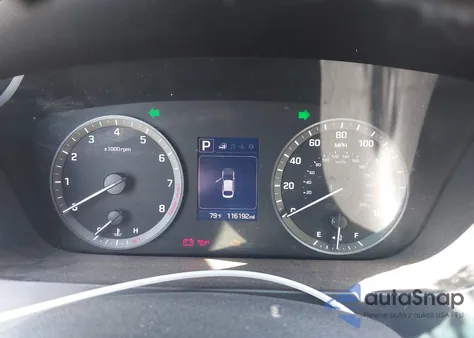 2016 Hyundai Sonata Se из США, поврежденный, VIN 5NPE24AF9GH409377